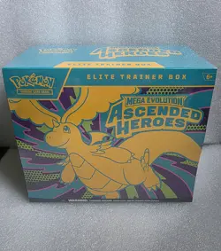 Pokemon TCG Ascended Heroes Elite Trainer Box ETB - NEW SEALED IN HAND SHIPS NOW - Image 1