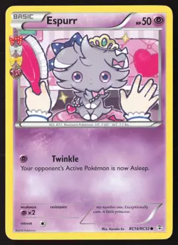 Espurr RC14/RC32 Pokemon Generations Radiant Collection - Image 1