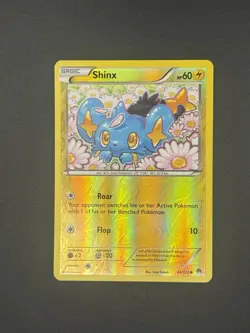 Shinx XY - BREAKpoint #44 (2016) Common Reverse Holo MP Pokemon - Image 3