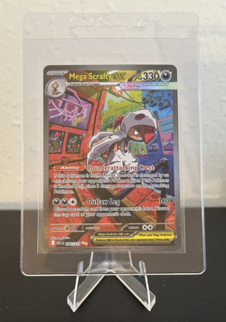 Mega Scrafty EX - Special Illustration Rare 285/217 Ascended Heroes Pokemon TCG - Image 1