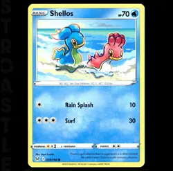Shellos #039/196 Common Lost Origin 2022 EN Water Type Pokemon TCG - Image 1