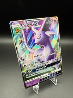 Pokemon TCG Espeon GX Full Art Ultra Rare Sm35 Black Star Promo - Image 2