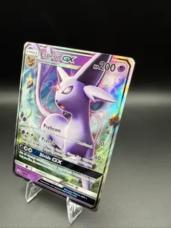 Pokemon TCG Espeon GX Full Art Ultra Rare Sm35 Black Star Promo - Image 3