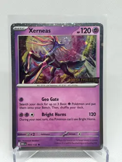 Xerneas 064/132 Best Buy Stamped Promo - Pokemon TCG Mega Evolutions - Image 1