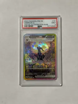 PSA 9 UMBREON EX 161 PRISMATIC EVOLUTIONS SPECIAL ILLUSTRATION RARE POKEMON MINT - Image 1