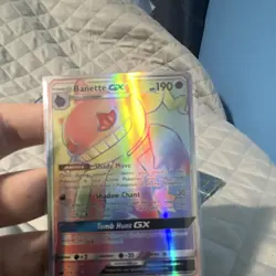 Pokemon Banette GX Secret Rare Full Art Holo 174/168 Sm-Celestial Storm - Image 1
