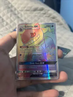 Pokemon Banette GX Secret Rare Full Art Holo 174/168 Sm-Celestial Storm - Image 2