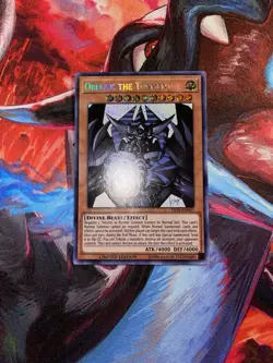 Yugioh! Obelisk the Tormentor TN19-EN007 Prismatic Secret Rare Limited LP - Image 1