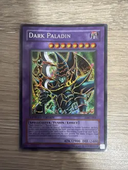 YUGIOH DARK PALADIN DMG-001 SECRET LIMITED ED LP - Image 1