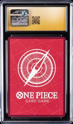 2024 ONE PIECE JPN 8 PACKS BATTLE #P MONKEY D. LUFFY CGC 10 PRISTINE - Image 2