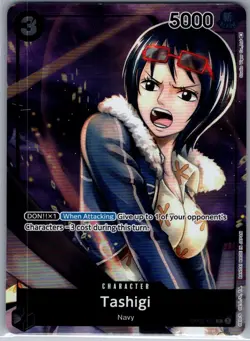 Tashigi (Box Topper) OP02-105 Alt Art Paramount War - One Piece Card Game - NM - Image 1