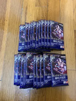 23x One Piece TCG OP14 The Azure Sea's Seven - Likely Dead Booster Packs - Image 1