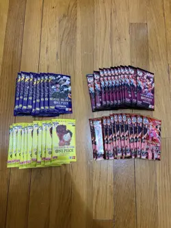 Bundle One Piece TCG OP11 OP10 OP07 EB03 - Likely Dead Booster Packs - Image 1