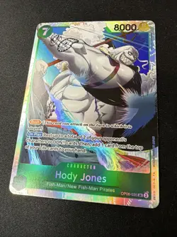 Hody Jones SR OP06-035 -Holo- Wings Of The Captain - One Piece TCG - Image 2