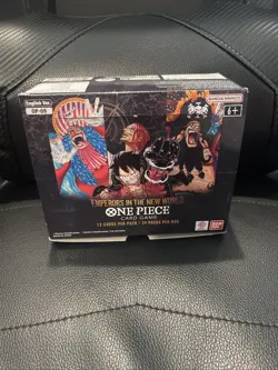 One Piece OP09 Emperors In The New World Booster Box ENGLISH EMPTY - Image 1