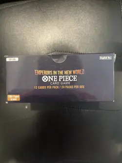 One Piece OP09 Emperors In The New World Booster Box ENGLISH EMPTY - Image 4