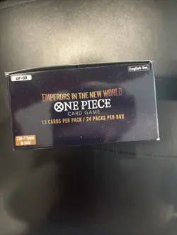 One Piece OP09 Emperors In The New World Booster Box ENGLISH EMPTY - Image 5