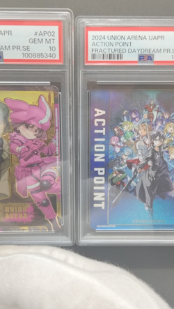 Sequential Set PSA 10 9| 2024 Union Arena Sword Art Online Promo Action Point - Image 2