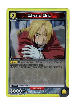 Union Arena: Fullmetal Alchemist - Edward Elric - Rare Foil - UE09BT/FMA-1-011 - Image 4