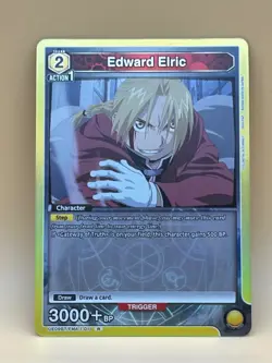 Union Arena: Fullmetal Alchemist - Edward Elric - Rare Foil - UE09BT/FMA-1-011 - Image 5