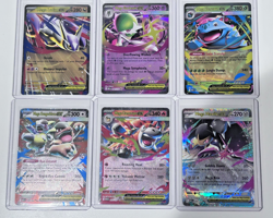 Pokemon TCG Mega Evolutions Ex Mixed Card Mega Ex Lot 6 card lot - Image 1