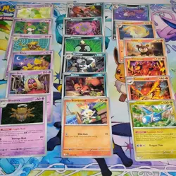Pokemon Mega Evolutions Bulk Card Lot of 96 - No Duplicates - 12 Holo 12 Reverse - Image 4