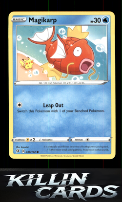 Magikarp 039/192 Pokemon Common SWSH02: Rebel Clash Card NM - Image 1