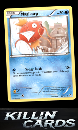 Magikarp 23/124 Pokemon Common Dragons Exalted Card NM - Image 1