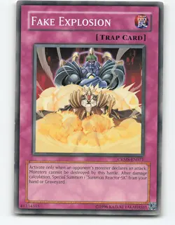 Fake Explosion #CRMS-EN071 Yugioh Card - Image 1