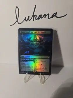 MTG - Zanarkand, Ancient Metropolis - Borderless Foil - Final Fantasy: UB - Image 1