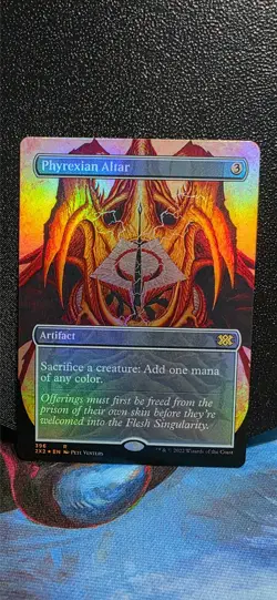 Magic the Gathering Phrexian Altar Borderless Foil Double Masters 2022 - Image 1