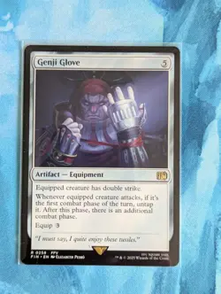 Genji Glove - MTG FIN Final Fantasy - NM/MINT - Image 1