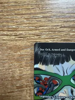 Doc Ock, Armed and Dangerous FOIL NM/M Marvel Spiderman MTG MAGIC THE GATHERING - Image 2