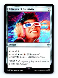 #248 2023 Doctor Who / Talisman of Creativity Uncommon - Image 1