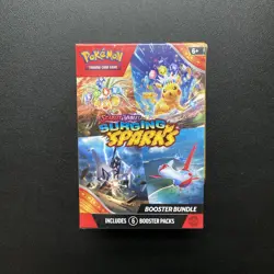 Pokemon TCG Scarlet & Violet Factory Sealed Surging Sparks Booster Bundle - Image 1