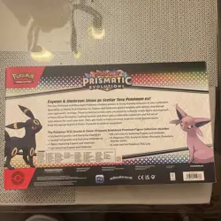 Pokemon TCG: Prismatic Evolutions Premium Figure Collection Factory Sealed Box - Image 2