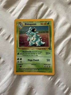 Pokemon TCG Nidoqueen Jungle 23/64 Regular Unlimited Rare - Image 1