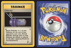 Pokemon TCG | Defender 109/130 | Uncommon | Base Set 2 | Moderately Played - Image 1