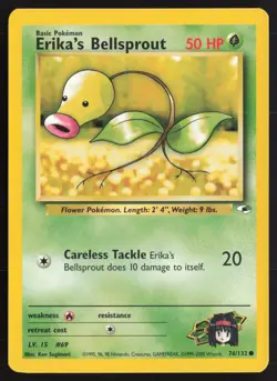 Pokemon TCG | Erika's Bellsprout 76/132 | Common | Gym Heroes | MP - Image 2