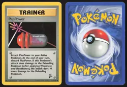 Pokemon TCG | PlusPower 113/130 | Uncommon | Base Set 2 | Moderately Played - Image 1