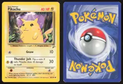 Pokemon TCG | Pikachu 87/130 | Common | Base Set 2 | Moderately Played - Image 1