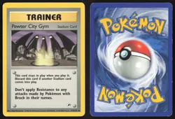 Pokemon TCG | Pewter City Gym 115/132 | Uncommon | Gym Heroes | MP - Image 1