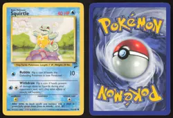 Pokemon TCG | Squirtle 93/130 | Common | Base Set 2 | Moderately Played - Image 1