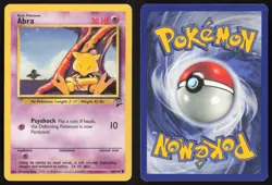 Pokemon TCG | Abra 65/130 | Common | Base Set 2 | Moderately Played - Image 1