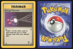 Pokemon TCG | Energy Retrieval 110/130 | Uncommon | Base Set 2 | MP - Image 1