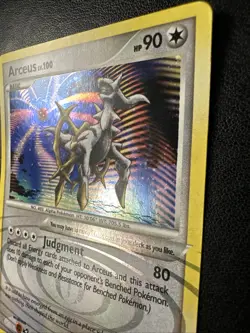 Arceus CREASE DP50 Diamond and Pearl Promo Holo Rare Pokemon - Image 3