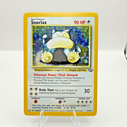 1999 Pokemon Jungle Snorlax 11/64 Holo Foil Rare WOTC MP + - Image 1