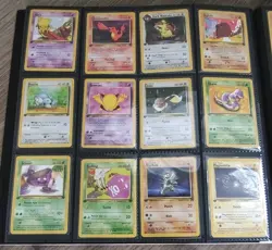 (NM-MINT) Pokemon Team Rocket 1st Edition Complete Common Set #49-79 - Image 1