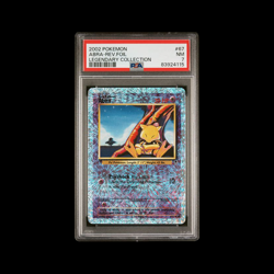 2002 POKEMON LEGENDARY COLLECTION #67 ABRA-REVERSE FOIL PSA 7 - Image 2