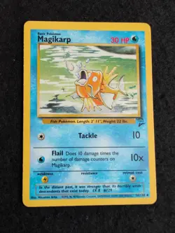 Magikarp 50/130 Uncommon Base Set 2 Pokemon - Image 1